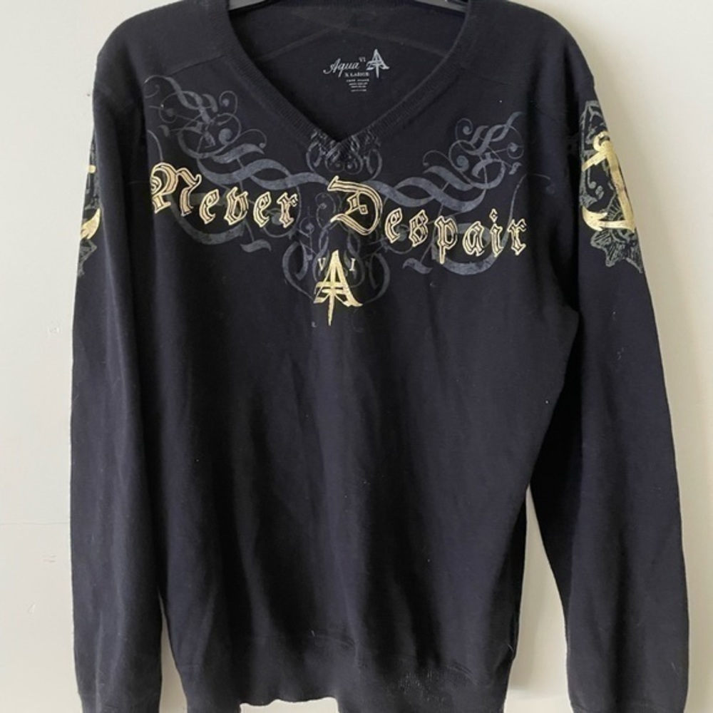 Aqua man sweater